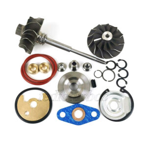 Turbo shaft and wheel 49135-04020 for Hyundai Gallopper 2.5 TDI 99 HP D4BH 4D56